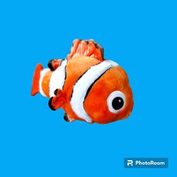 Disney Parks Finding Nemo 9" Plush Stuffed Animal Orange Clown Fish 9in