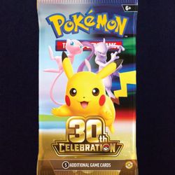 30th Anniversary Pokemon Booster Packs