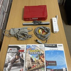 Nintendo Wii System Bundle (Read Description)