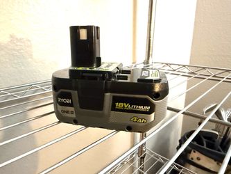RYOBI ONE+ HP 18V HIGH PERFORMANCE Lithium-Ion 4.0 Ah Battery