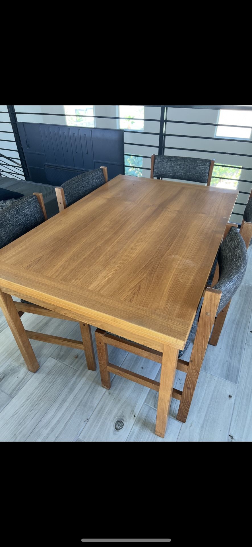 Teak Table and Chairs