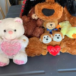stuffed animals 