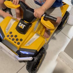 Kids CAT 6V Quad ATV Powered Ride-On