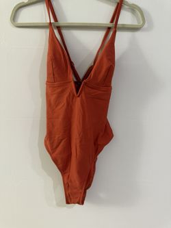 Cupshe Ginger One Piece Swimsuit - Size Medium
