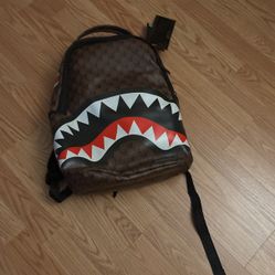 Brown Sprayground Backpack 