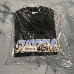 Supreme Gotham Tee Black Size Medium Brand New!