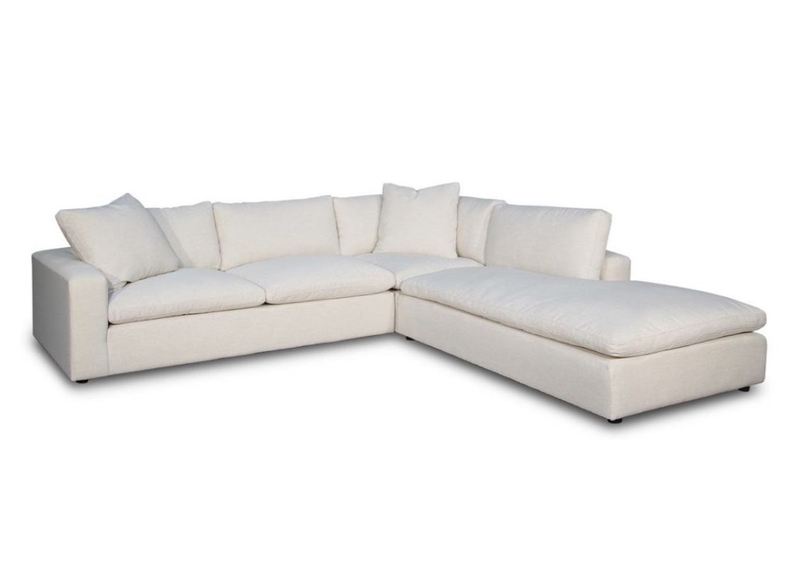 Laguna 3 PC Bumper Chaise Sectional couch sofa by Fairmont Designs excel cond!!!