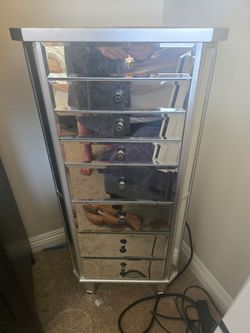 Cabinet. All mirrored custom made