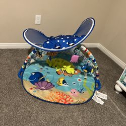 Disney Baby Finding Nemo Ocean Lights And Music Activity Play Gym 