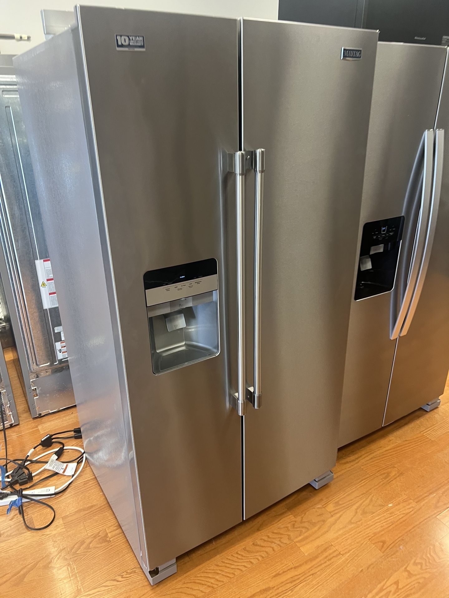 Maytag Side By Side Fridge Stainless Steel 26cf 2024
