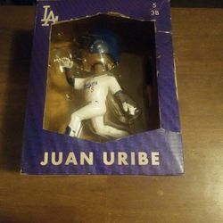 Los Angeles Dodgers Juan Uribe #5 collectible bobblehead