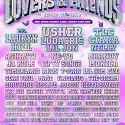2 Lovers And Friends Tickets 