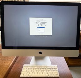 Apple 27” iMac - 1TB - 8GB RAM - Wireless Keyboard