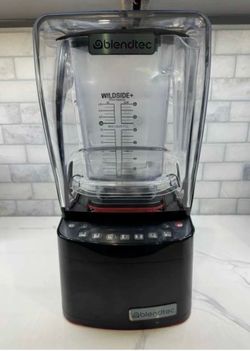Blendtec Stealth 885 Black CQB1 Commercial Blender Sound Enclosure WildSide Jar