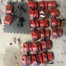 Milwaukee Hilti Bosch Battery Chargers 