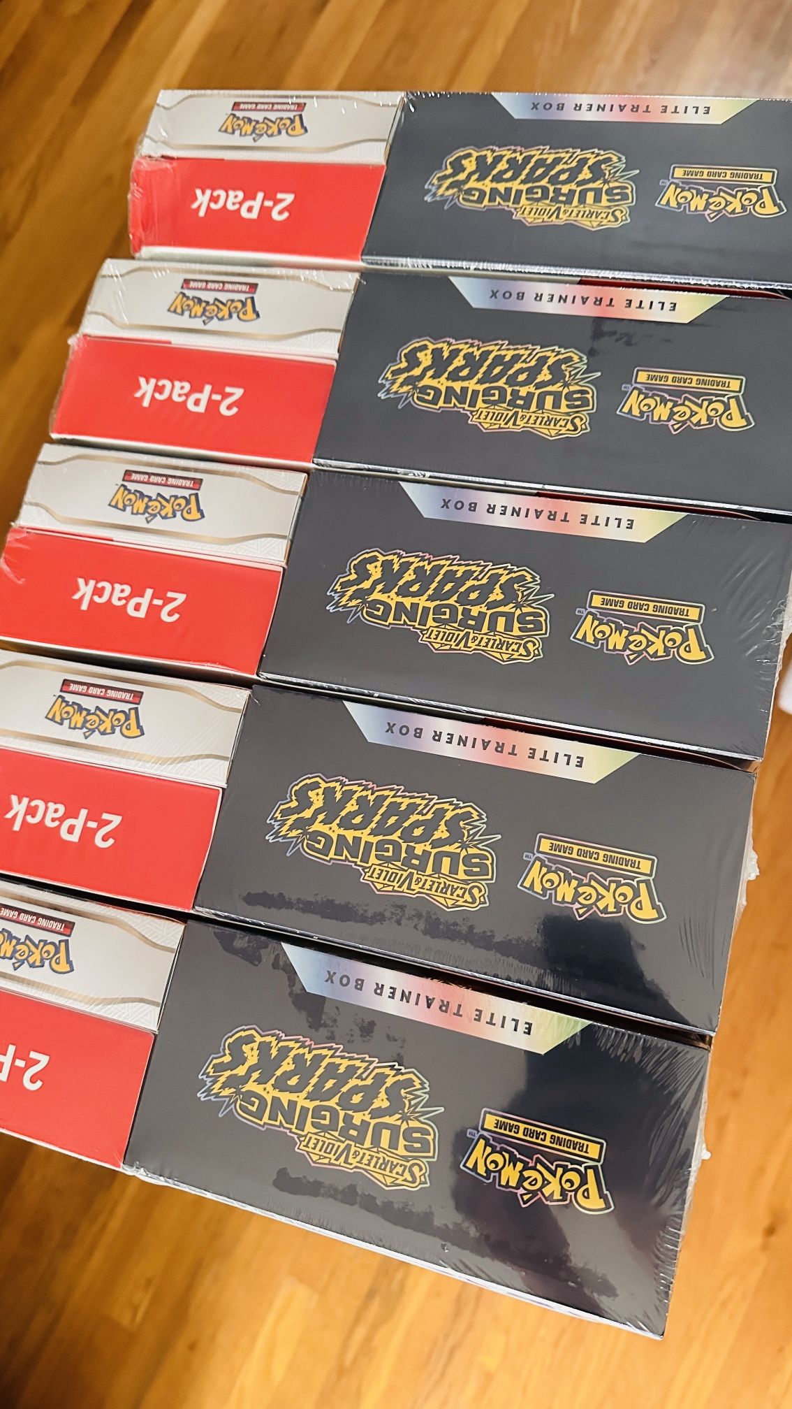 Surging Sparks Costco Bundle ETB + Booster Bundle