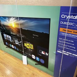 Samsung 85” Crystal DU8000 TV