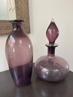 Purple Vases