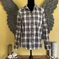 Denver Hayes Plaid Button Down Shirt 