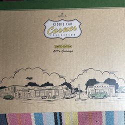 Hallmark Kiddie Car Classics KC’s Garage Display 1997 Limited Edition QHG3601