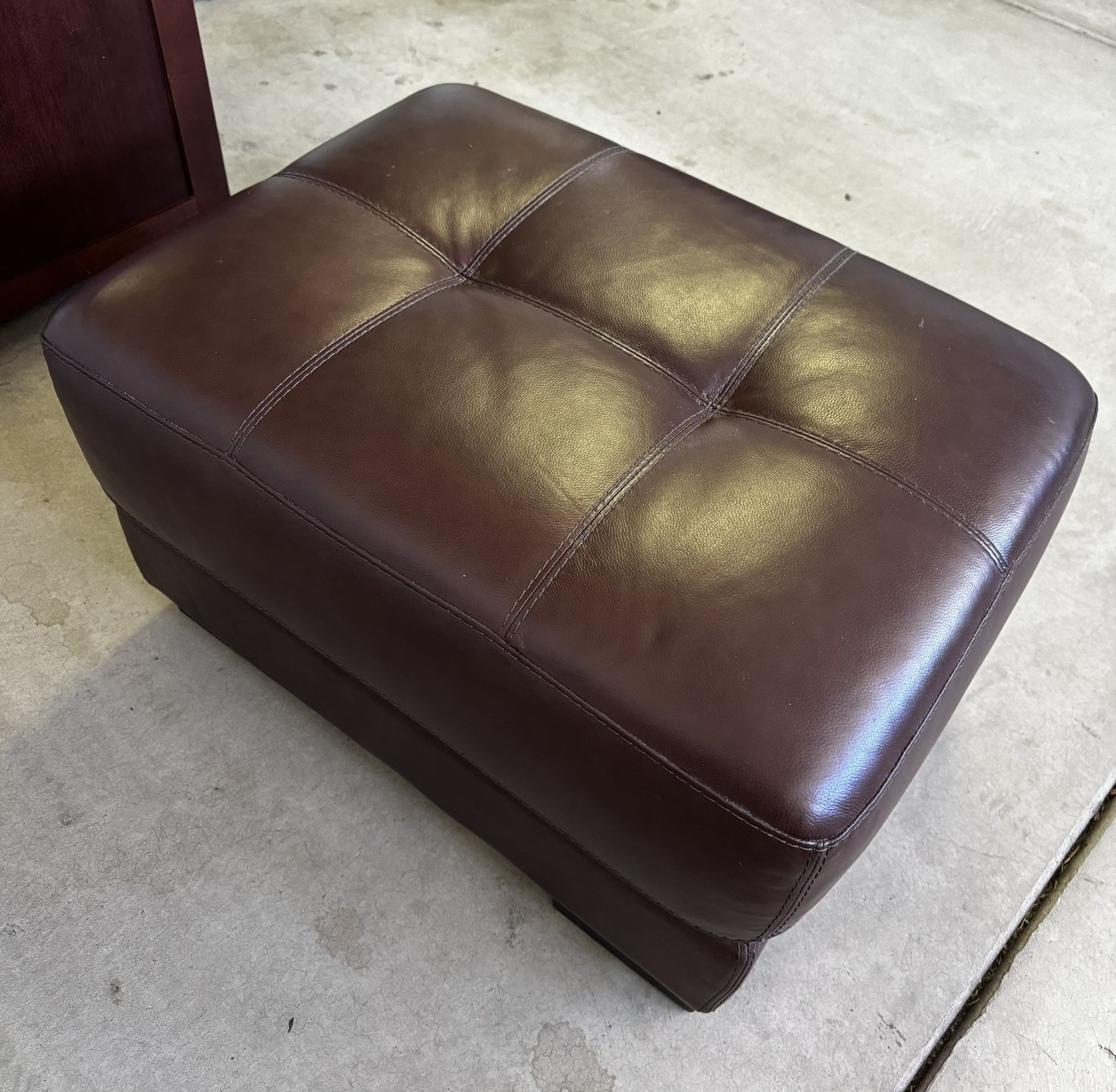 Brown Ottoman