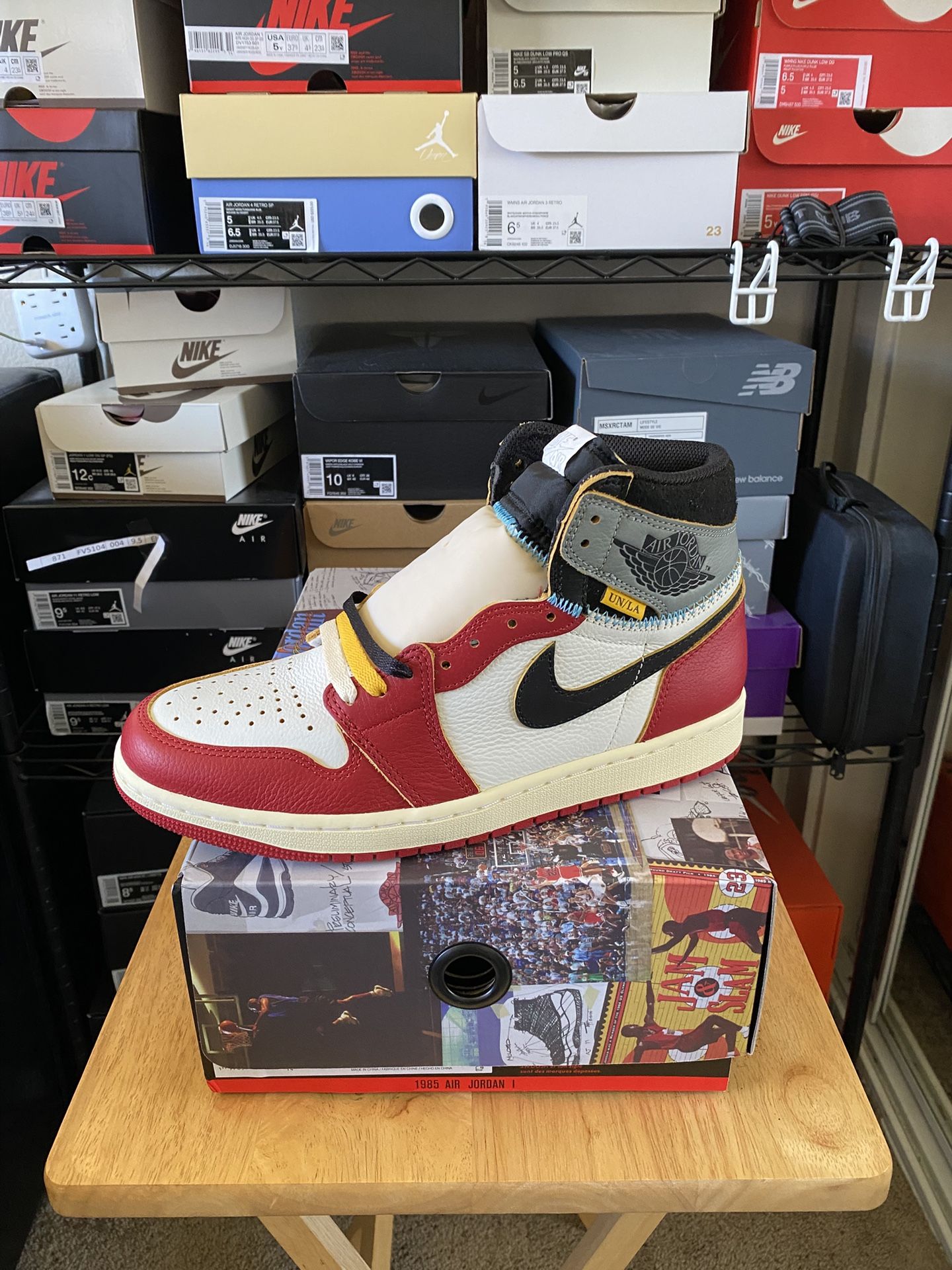 Jordan Retro Union LA Chicago Shadow Size 10 “Brand New DS”