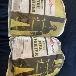 Fireman Costumes $25 Each Medium ,XXL