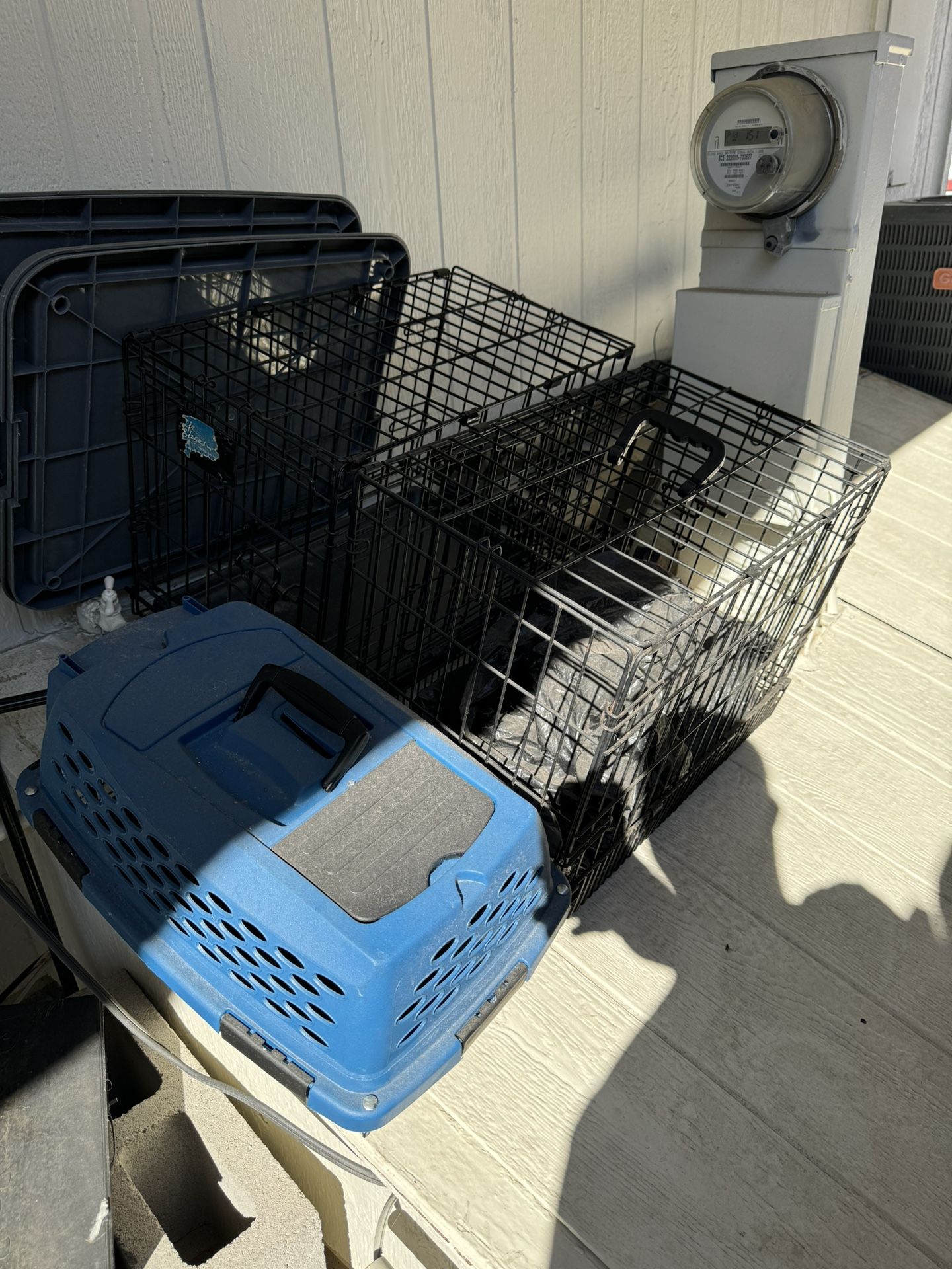3 Dog Cages
