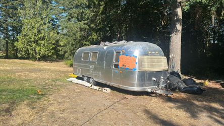 Vintage Airstream Travel Trailer