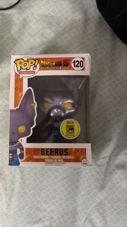 2016 San Diego comic con exclusive Beerus Funko Pop