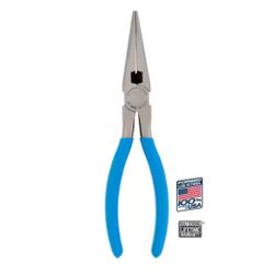 Channellock 8 in. Long Nose Pliers @Tools-802