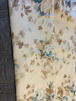 Floral Print Fabric Yardage