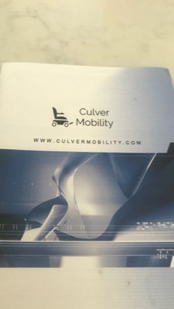 Brand new still in box Kano black electric wheelchair by Culver Mobilility