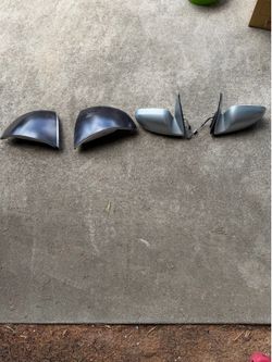 2003-2006 Nissan Sentra Side Mirrors & Smoked Taillight Covers