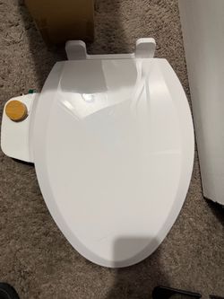 Bidet self cleaning toilet seat