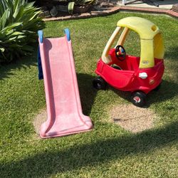 Little Tikes Car And Slide