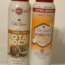 Old Spice Total Body Spray 