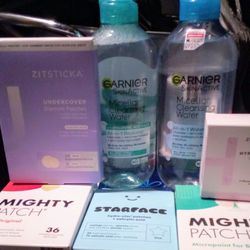 Lot Of New Skincare Products 