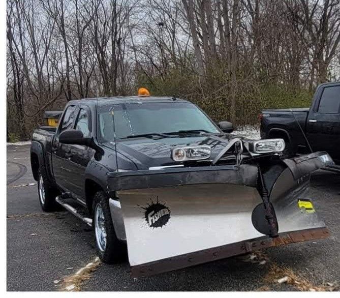 Snow Plow And Salt Spreader ONLY