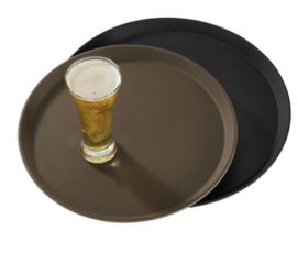 Treadlite Round Non-Skid Tray Pack of 12 - Cambro