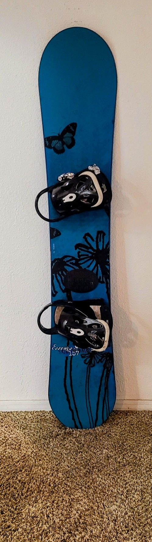 SIMS "Essence" 157cm Snowboard + BURTON Bindings 