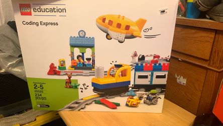 Lego educational coding express ages 2 to 5, 234 pieces brand new never opened