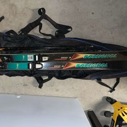 Rossignol Series 3 Skis With Poles