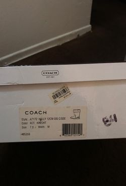 Coach women Boot size 7 (Authentic)