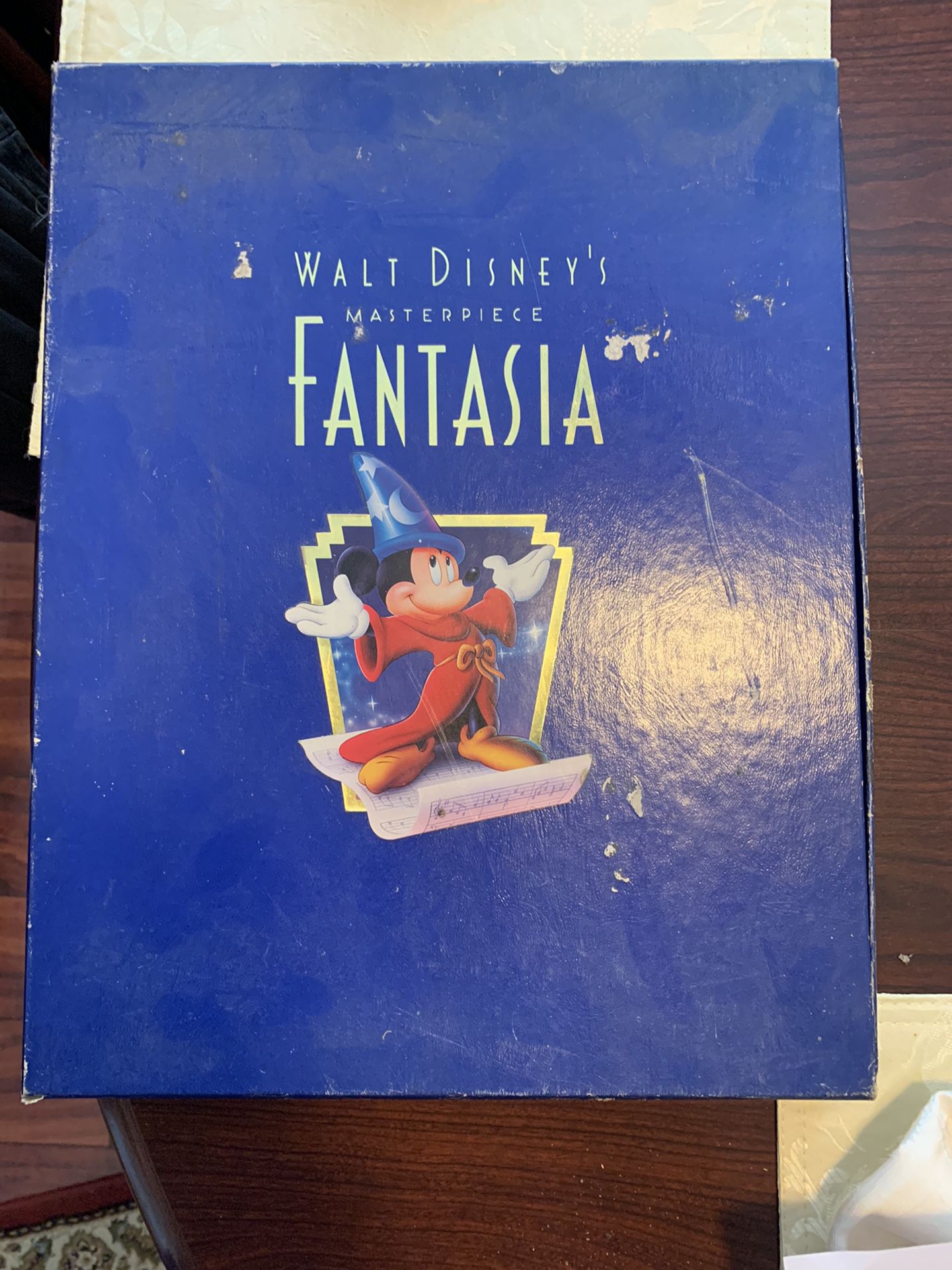 Disney Fantasia VHS And Cd Set