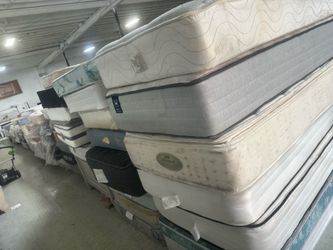 Twin size mattress and box springs set