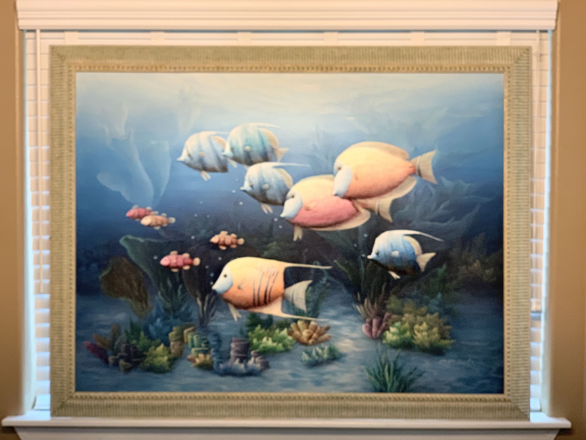 Tropical Fish Painting By Charles Redmond Benolt