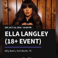 Ella Langley Tickets 