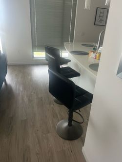Black bar stools for sale