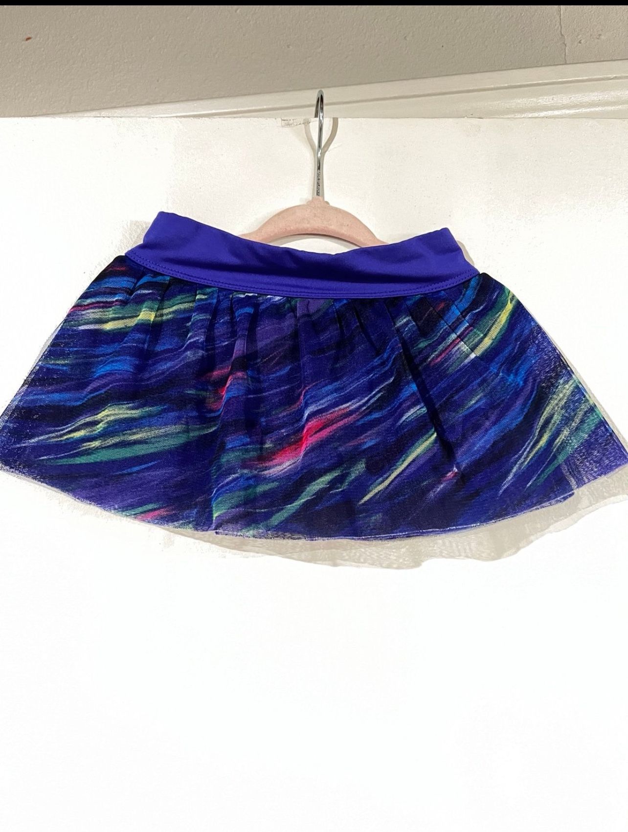Adidas Kids Girl Blue Tulle Skirt 12M